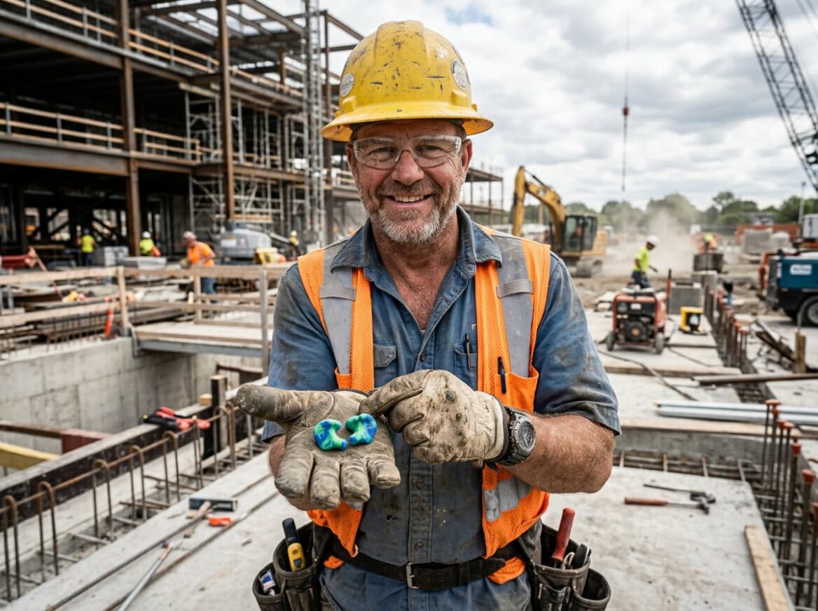 construction worker custom ear plugs