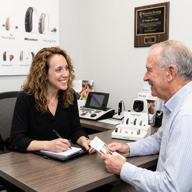 edith segal audiologist consultation precision hearing