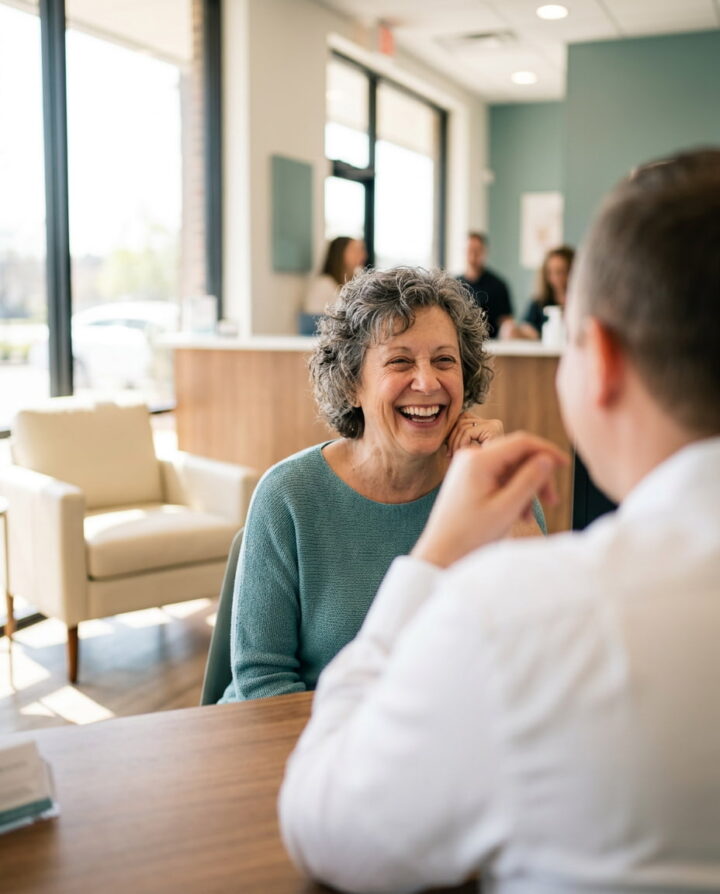 precision hearing audiologist sydney patient consultation